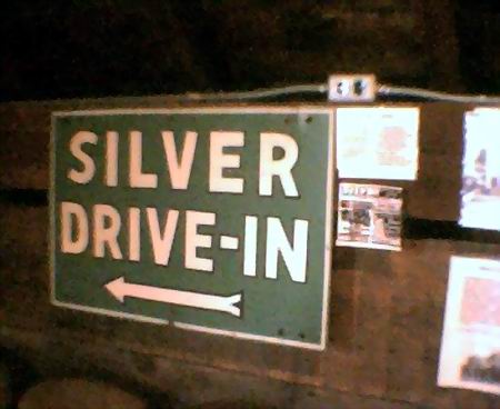 Silver Drive-In Theatre - Sign At Linden Mills From Gary Flinn